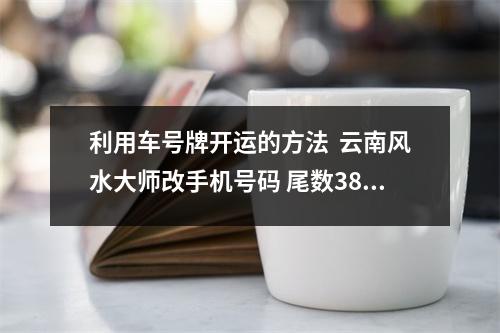 利用车号牌开运的方法  云南风水大师改手机号码 尾数38好吗