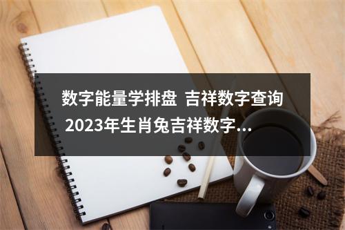 数字能量学排盘  吉祥数字查询 2023年生肖兔吉祥数字是几