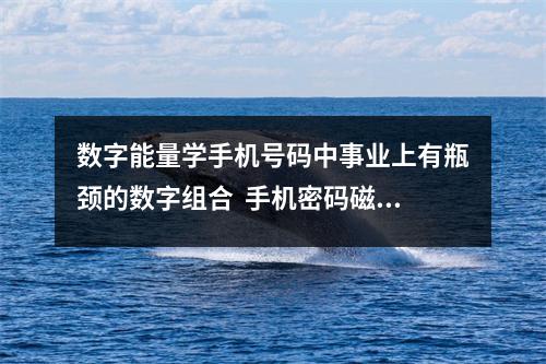 数字能量学手机号码中事业上有瓶颈的数字组合  手机密码磁场调整基本技法之事业