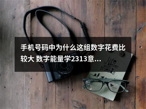手机号码中为什么这组数字花费比较大 数字能量学2313意思 你知道手机号码中的0